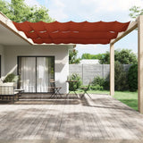 Vidaxl luifel verticaal 180x800 cm oxford stof terracottakleurig