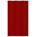 Vidaxl balkonscherm 140x240 cm oxford stof rood