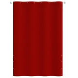 Vidaxl balkonscherm 160x240 cm oxford stof rood