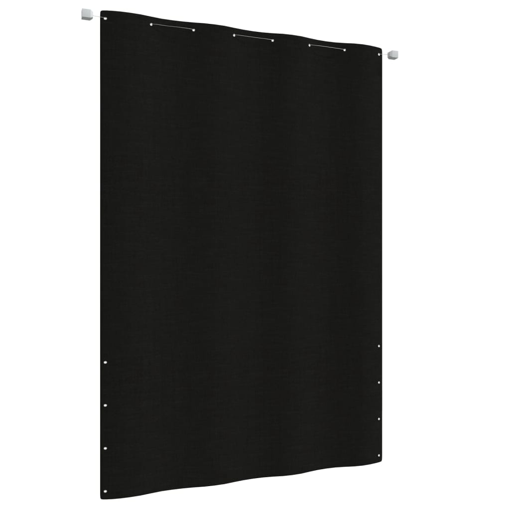 Vidaxl balkonscherm 160x240 cm oxford stof zwart