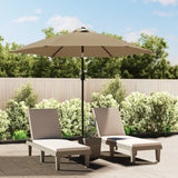 Vidaxl vervangingsdoek voor parasol 300 cm taupe