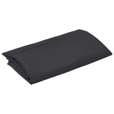 Vidaxl vervangingsdoek voor zweefparasol 300 cm zwart