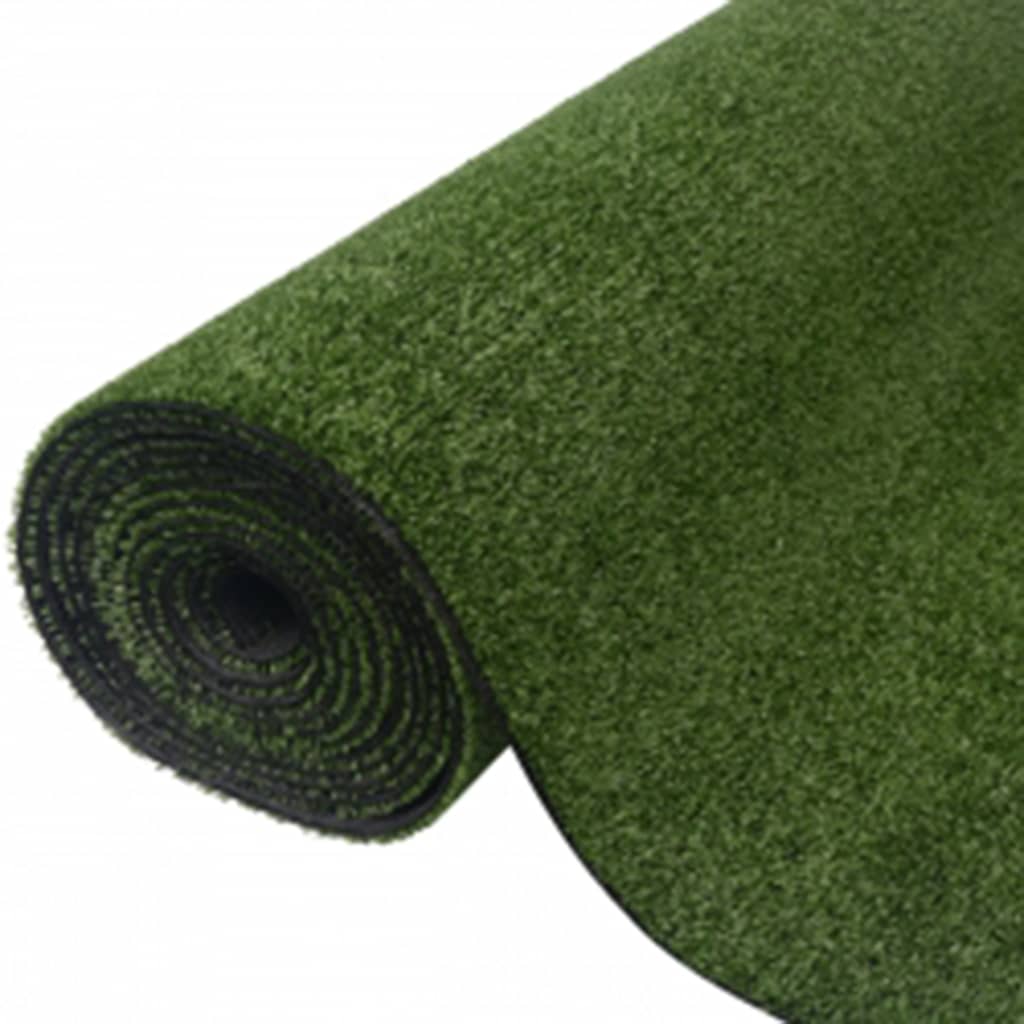 Vidaxl kunstgras 7 9 mm 1x5 m groen