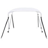Vidaxl biminitop 2-boogs 150x120x110 cm wit