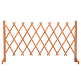 Vidaxl tuinlatwerk 150x80 cm massief vurenhout oranje