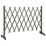 Vidaxl tuinlatwerk 150x80 cm massief vurenhout grijs