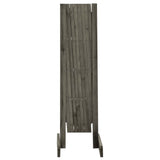 Vidaxl tuinlatwerk 150x80 cm massief vurenhout grijs
