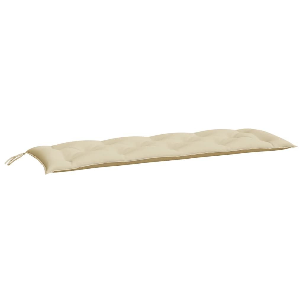 Vidaxl tuinbankkussen 150x50x7 cm oxford stof beige