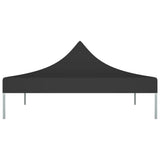 Vidaxl partytentdak 270 g m² 3x3 m zwart