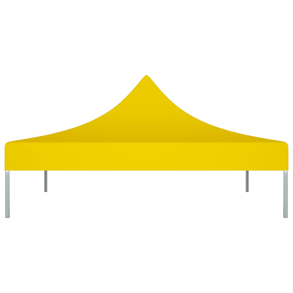 Vidaxl partytentdak 270 g m² 3x3 m geel