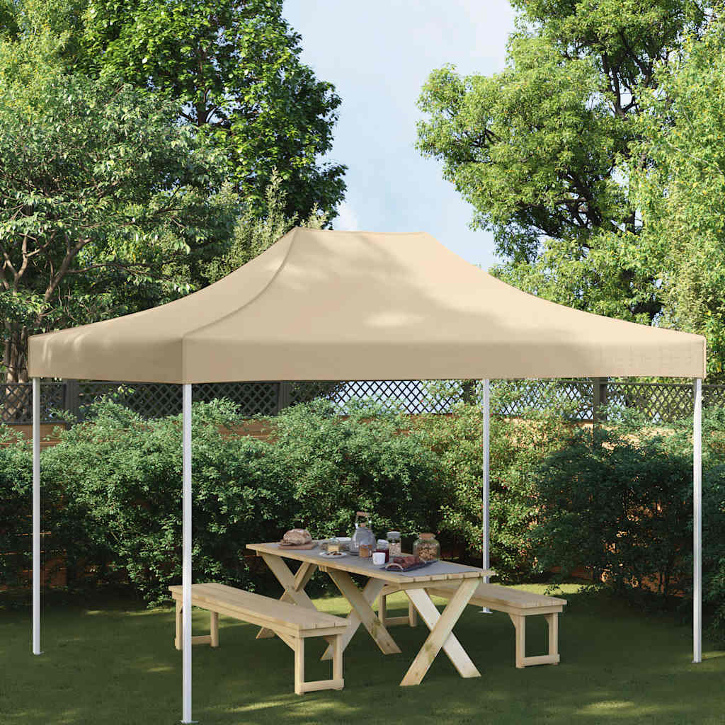 Vidaxl partytentdak 270 g m² 4x3 m beige