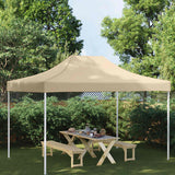 Vidaxl partytentdak 270 g m² 4x3 m beige