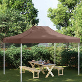 Vidaxl partytentdak 270 g m² 4x3 m bruin