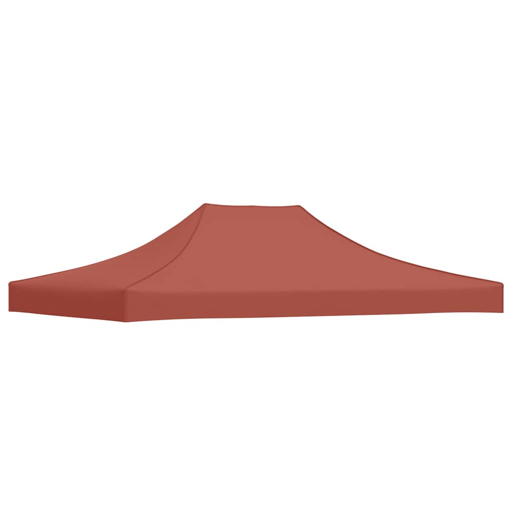 Vidaxl partytentdak 270 g m² 4,5x3 m terracottakleurig