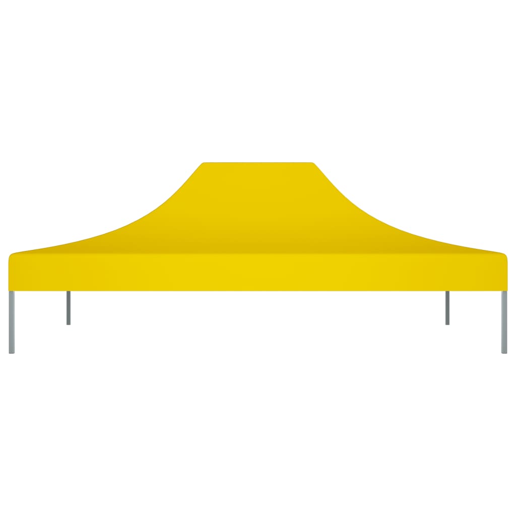Vidaxl partytentdak 270 g m² 4,5x3 m geel