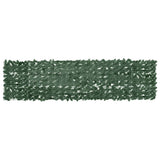Vidaxl balkonscherm met donkergroene bladeren 300x75 cm