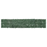 Vidaxl balkonscherm met donkergroene bladeren 400x75 cm