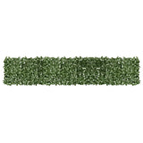 Vidaxl balkonscherm met donkergroene bladeren 400x75 cm