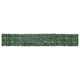 Vidaxl balkonscherm met donkergroene bladeren 500x75 cm
