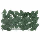 Vidaxl balkonscherm met donkergroene bladeren 600x75 cm