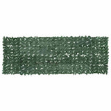 Vidaxl balkonscherm met donkergroene bladeren 300x100 cm