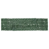 Vidaxl balkonscherm met donkergroene bladeren 400x100 cm
