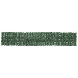 Vidaxl balkonscherm met donkergroene bladeren 600x100 cm