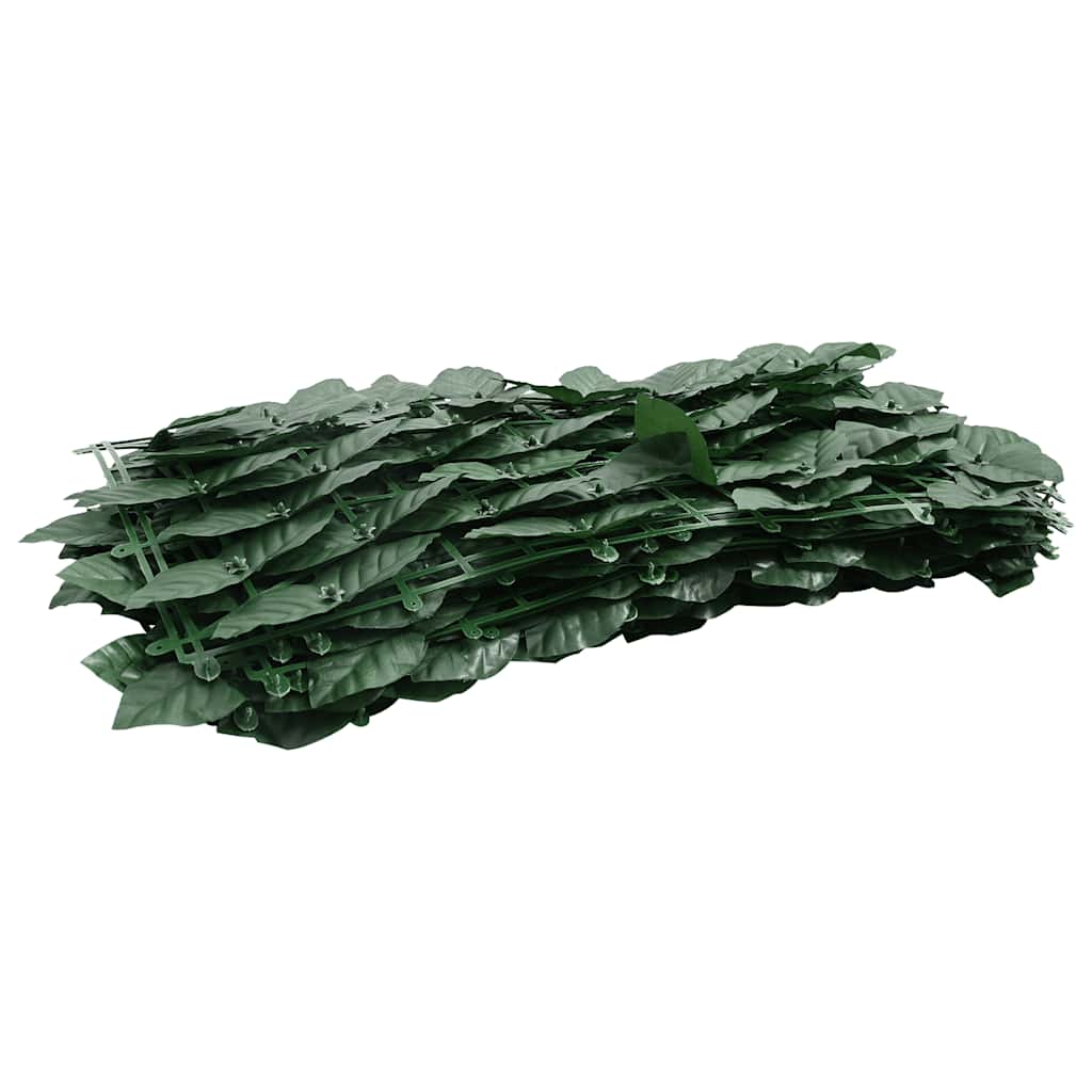 Vidaxl balkonscherm met donkergroene bladeren 300x150 cm
