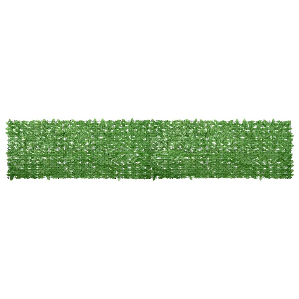 Vidaxl balkonscherm met groene bladeren 500x100 cm