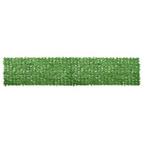 Vidaxl balkonscherm met groene bladeren 500x100 cm