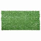 Vidaxl balkonscherm met groene bladeren 300x150 cm