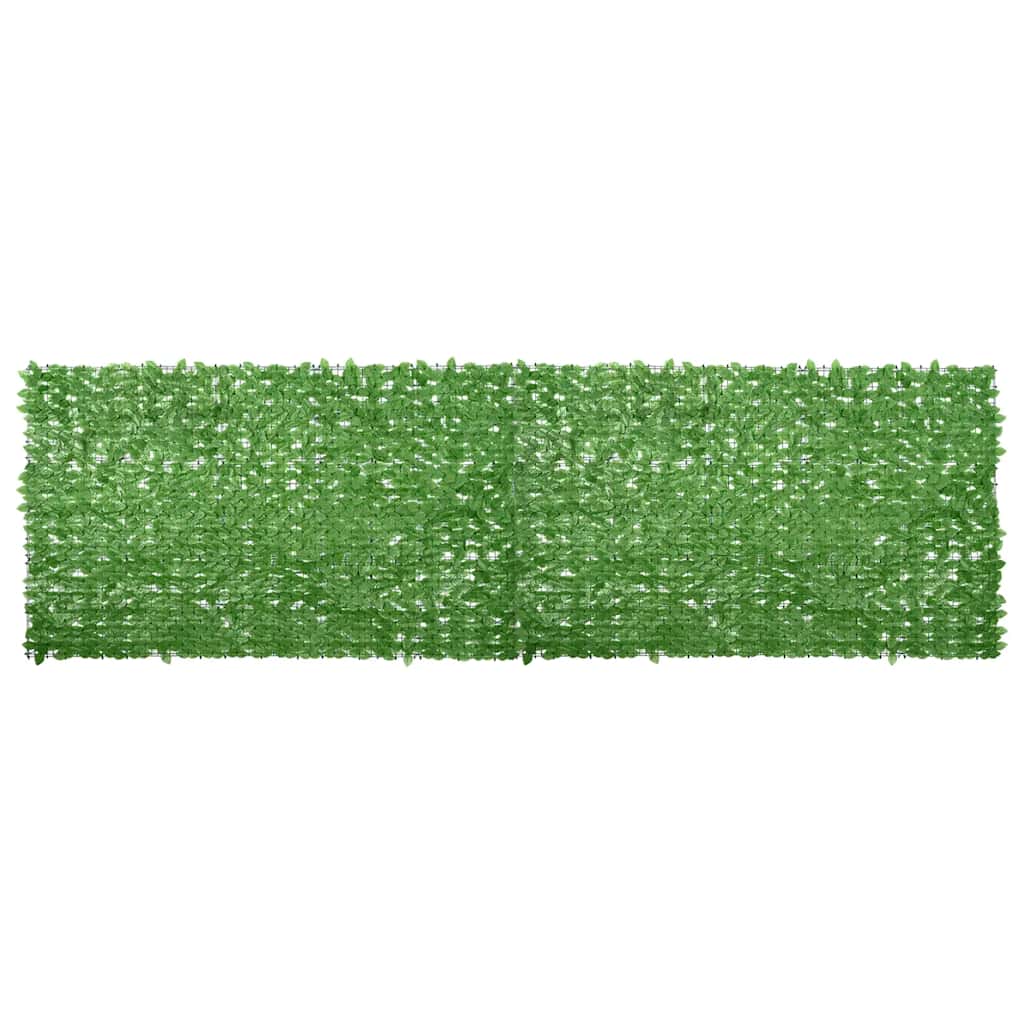 Vidaxl balkonscherm met groene bladeren 500x150 cm