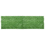 Vidaxl balkonscherm met groene bladeren 500x150 cm