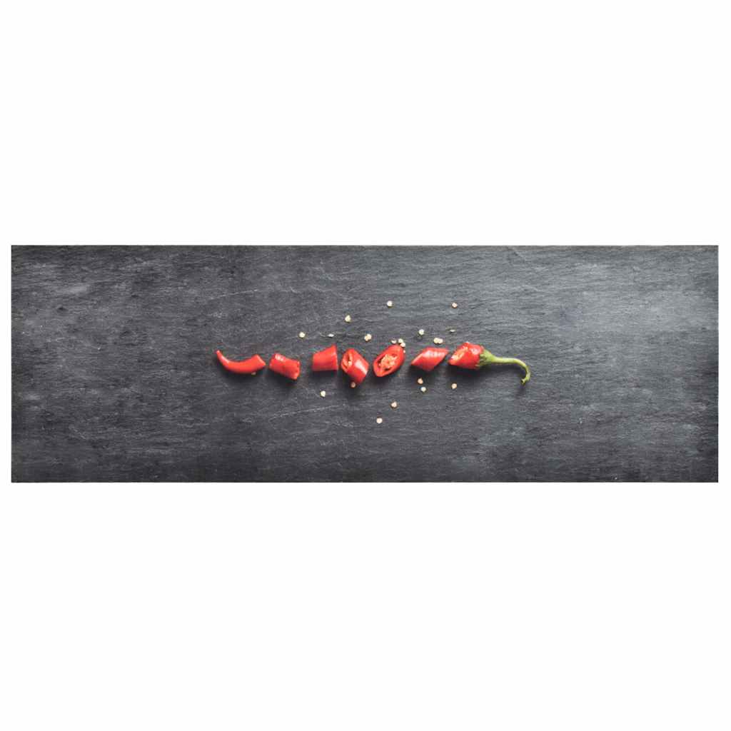 Vidaxl keukenmat wasbaar pepper 60x180 cm