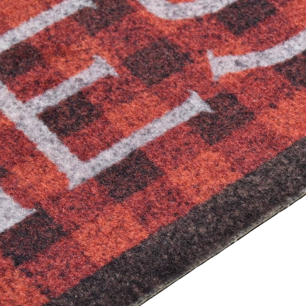 Vidaxl keukenmat wasbaar tomaten 45x150 cm