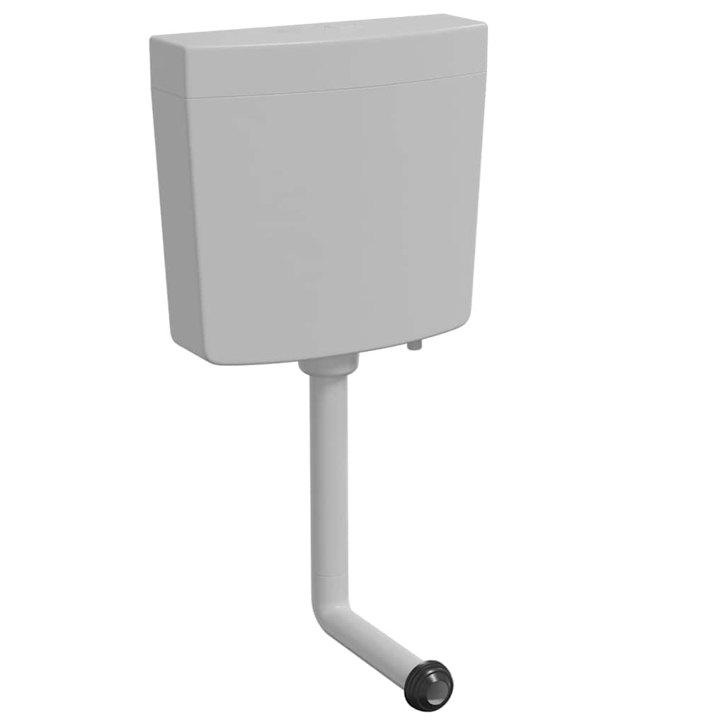 Vidaxl toiletstortbak met watertoevoer onderin 3 6 l grijs