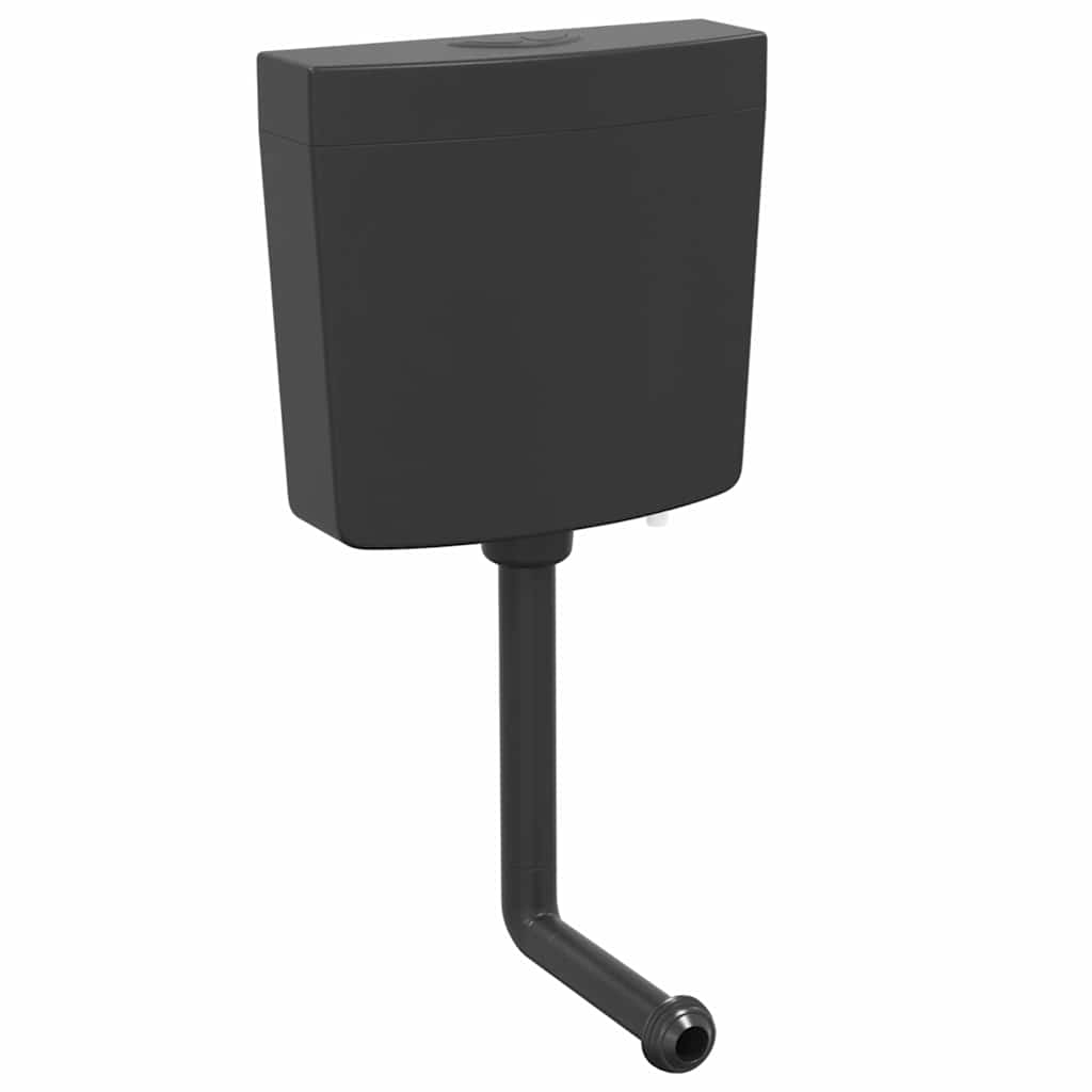 Vidaxl toiletstortbak met watertoevoer onderin 3 6 l zwart