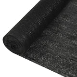 Vidaxl privacynet 195 g m² 1,5x10 m hdpe zwart