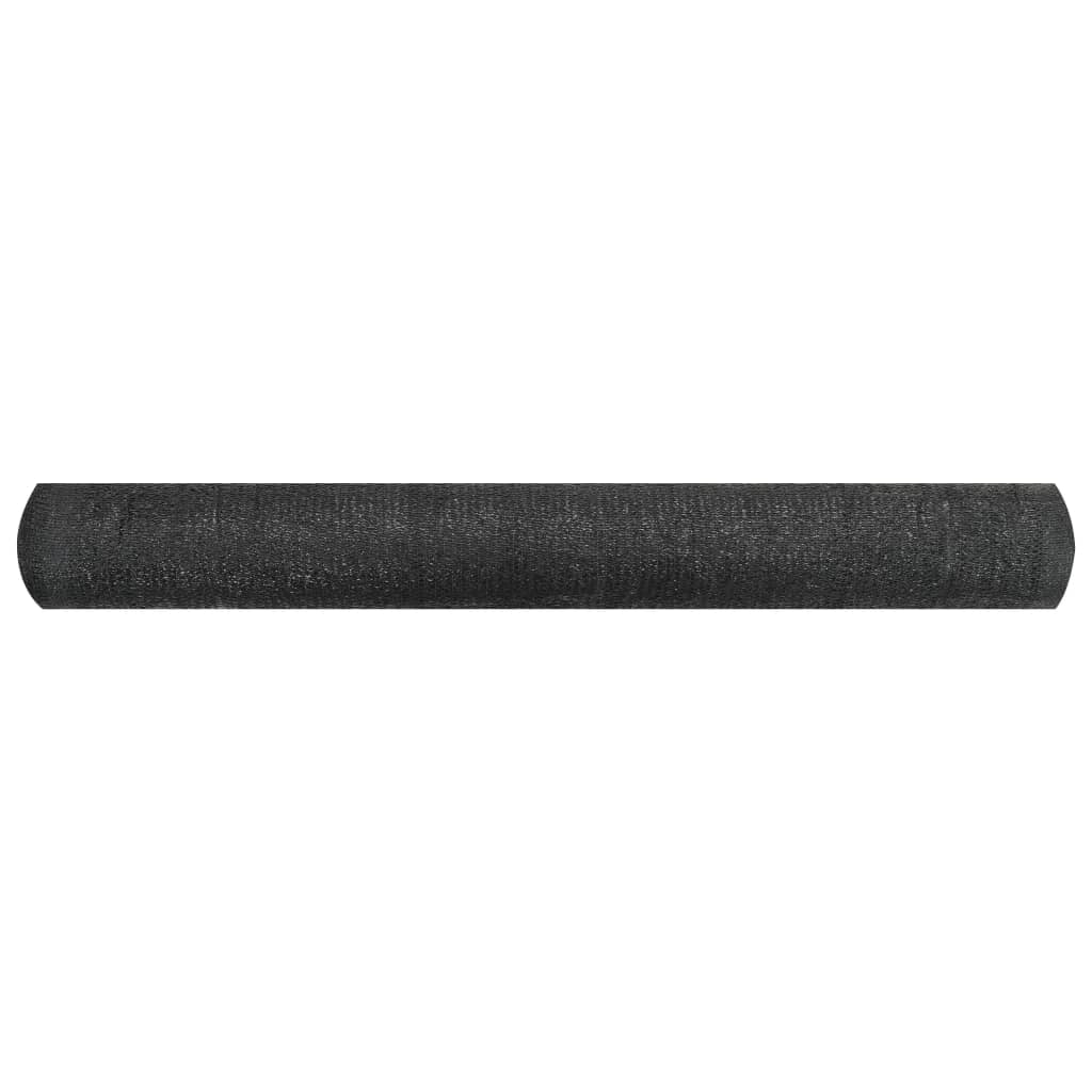 Vidaxl privacynet 195 g m² 1,5x10 m hdpe zwart