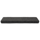 Vidaxl trapmatten 5 st 65x21x4 cm naaldvilt antracietkleurig