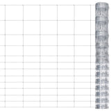 Vidaxl hek 50x1,5m gegalvaniseerd staal zilverkleurig