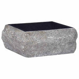 Vidaxl gootsteen 30x30x13 cm marmer zwart