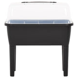 Vidaxl plantenbak verhoogd 77x38,7x82 cm pp