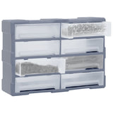 Vidaxl organiser met 8 grote lades 52x16x37 cm