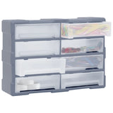 Vidaxl organiser met 8 grote lades 52x16x37 cm