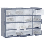 Vidaxl organiser met 16 medium lades 52x16x37 cm