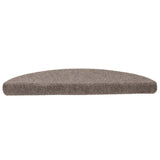 Vidaxl trapmatten zelfklevend 10 st 56x17x3 cm naaldvilt beige