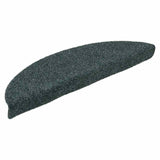Vidaxl trapmatten zelfklevend 10 st 56x17x3 cm groen halfrond