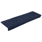 Vidaxl trapmatten zelfklevend 10 st 65x21x4 cm antraciet rechthoekige rand