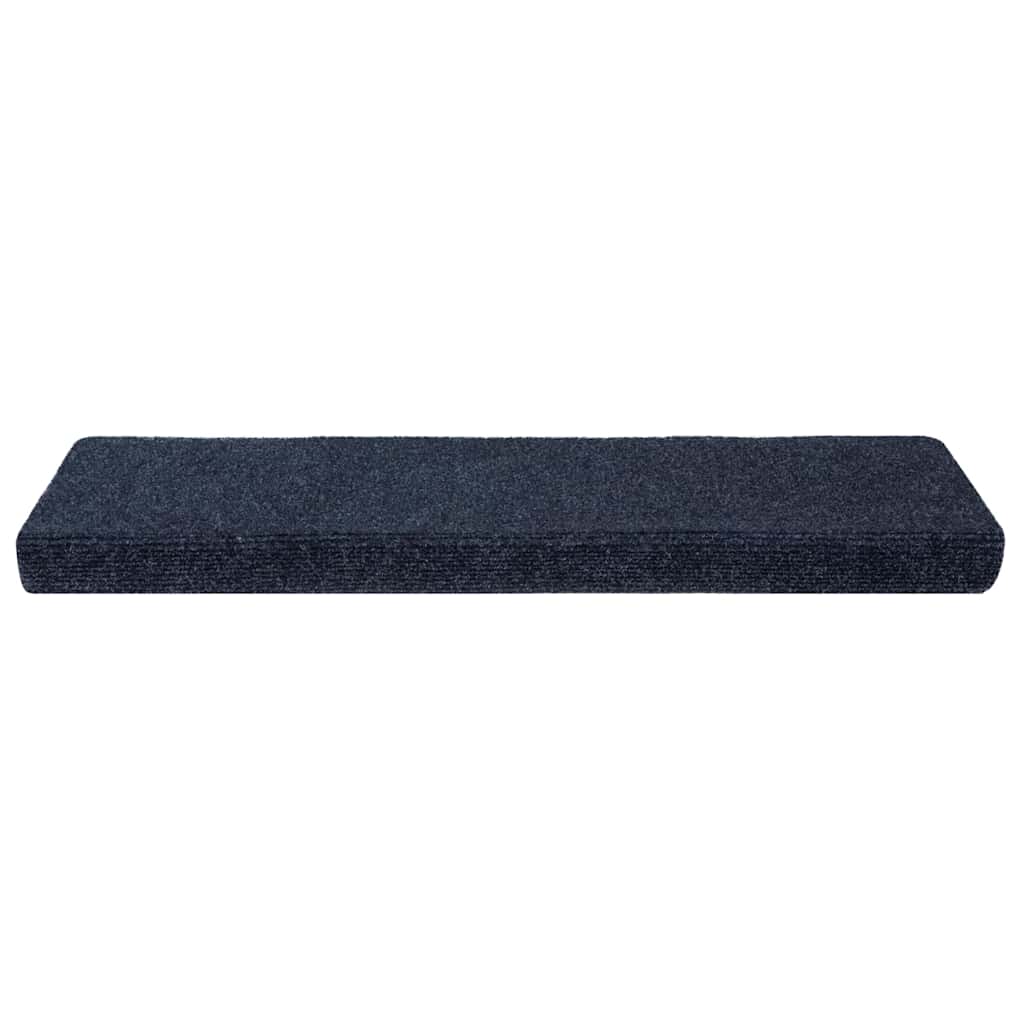 Vidaxl trapmatten zelfklevend 10 st 65x21x4 cm antraciet rechthoekige rand